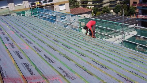 Aislamiento exterior tejado - Aratei